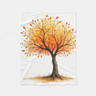 Couverture Polaire Beautiful Autumn Tree Cozy Blanket