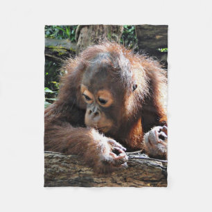 Couverture Polaire Bébé d'Orang