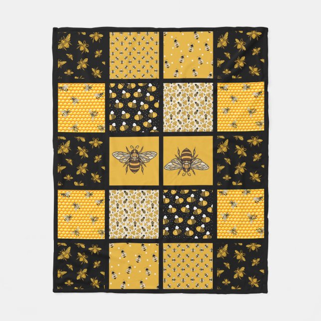 Couverture Polaire Bee Quilt Two (Devant)