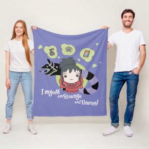 Couverture Polaire Beetlejus Chibi Lydia "Étrange et inhabituel"