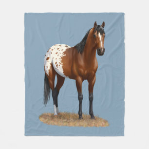 Couverture Polaire Belle Baie Appaloosa Horse