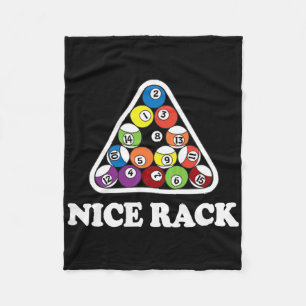 Couverture Polaire Belle Billard en rack T Chemise