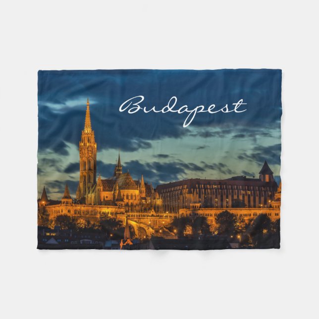 Couverture Polaire Belle Budapest (Devant (Horizontal))