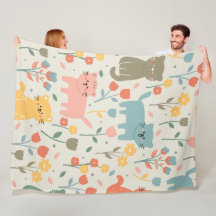 Belle caricature Chats Motif sans couture