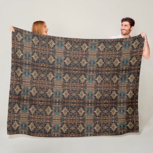 Couverture Polaire Belle collection de vieux Motifs à la mode persane