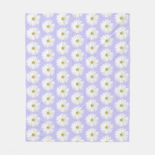Couverture Polaire Belle Fleur de marguerite sur la fenêtre de lumièr