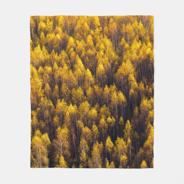 COUVERTURE POLAIRE BELLE FORÊT DE PINS (Devant)