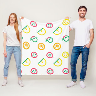 Couverture Polaire Belle oeuvre Motif. Commandez dès maintenant