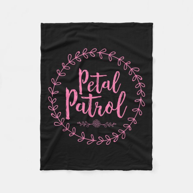 Couverture Polaire Belle Pétale Bébé Pétale Idées graphiques (Devant)