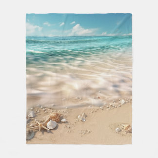 Couverture Polaire Belle Plage