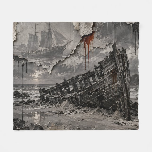 Couverture Polaire Belle Ruine (Devant (Horizontal))
