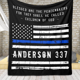 Couverture Polaire Béni Sont Les Peacemakers Fleece Blanket
