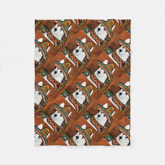Couverture Polaire Berger Allemand       (Devant)