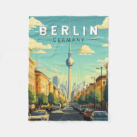 Berlin Allemagne Travel Art Vintage