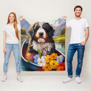 Couverture Polaire Bernedoodle sur une pagaie : une aventure Pittores
