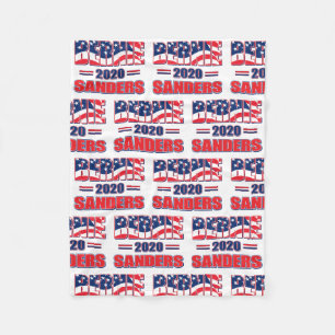 Couverture Polaire Bernie Sanders pour le président 2020