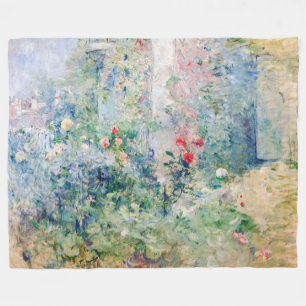 Couverture Polaire Berthe Morisot - Le jardin à Bougival