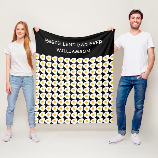 Couverture Polaire Best Papa Ever Funny Fête des pères cadeau pour no (En situation)