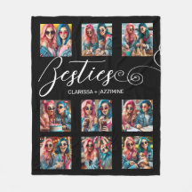 Bestie blanc noir moderne 9 Collage photo