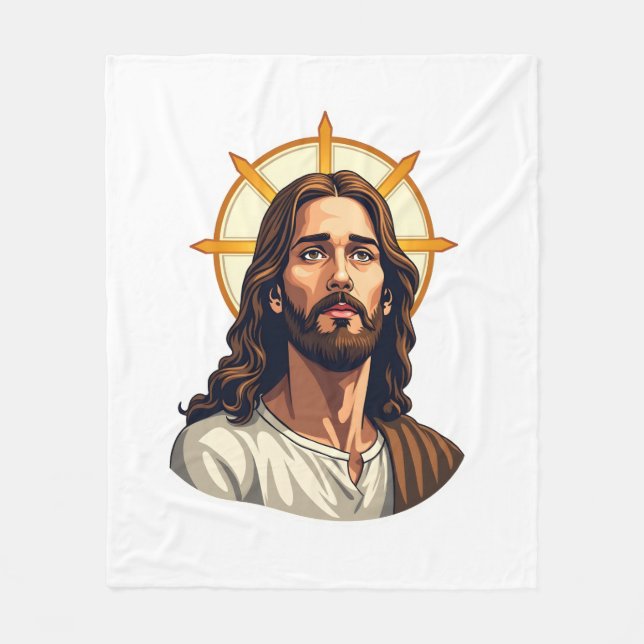 Couverture Polaire Bethlehem Star Christ Vintage Engraving Shirt (Devant)