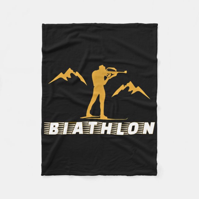 Couverture Polaire Biathlon 2 (Devant)
