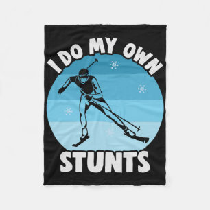 Couverture Polaire Biathlon Je Fais Mes Propres Stunts Ski de fond