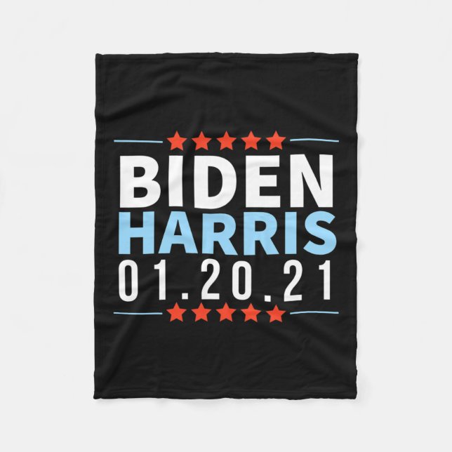 Couverture Polaire Biden Harris Janvier 2021 Victoire électorale Inau (Devant)