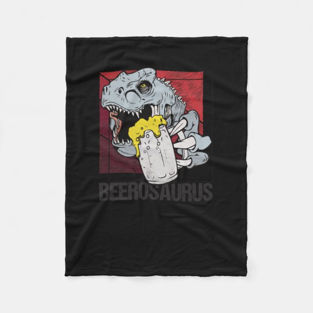 Couverture Polaire Bierosaurus Bierosaurier Bier Alcool - Bière (Devant)