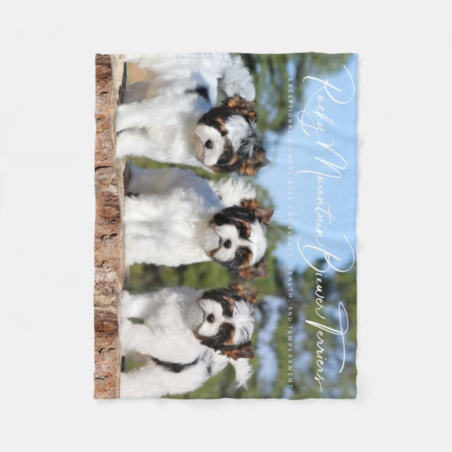 Couverture Polaire Bieware Terrier Blanket (Devant)
