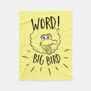 Couverture Polaire Big Bird Skate Logo - Word! Big Bird