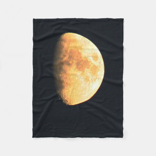 Couverture Polaire Big Old Moon fbcna (Devant)