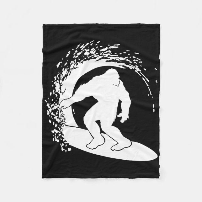 Couverture Polaire Bigfoot Surfing  (Devant)