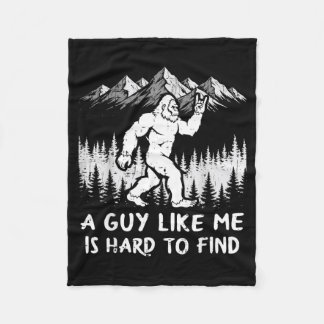 Couverture Polaire Bigfoot Un gars comme c'est dur à trouver drôle Sa