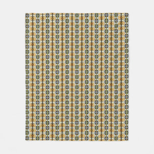 Couverture Polaire Bijoux du Congo - Blanche en polaire