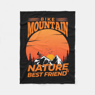 Couverture Polaire Bike Mountain Nature est le meilleur ami