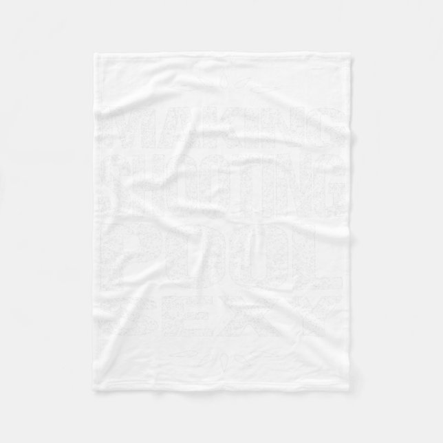 Couverture Polaire Billard de piscine amusant faire de tir piscine Y  (Devant)