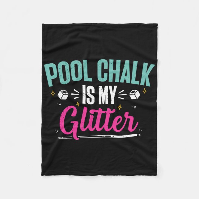 Couverture Polaire Billiards Chalk Funky Pool Shooter Master Billiard (Devant)