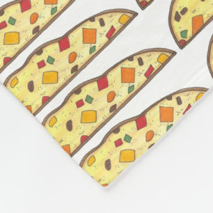 Couverture Polaire Biscotti de Noël Italien Vacances Dessert Pâtisser