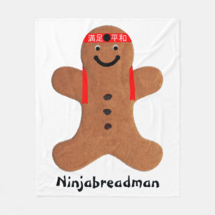 Couverture Polaire Biscuit Ninjabreadman (biscuit)