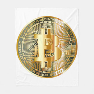 Couverture Polaire Bitcoin Blanket : Cosy to the Future of Currency