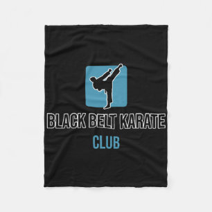 Couverture Polaire Black Belt Karate Club