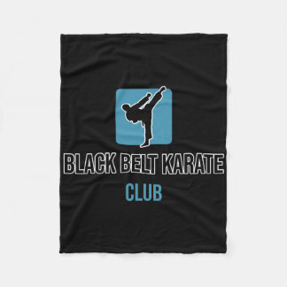 Couverture Polaire Black Belt Karate Club