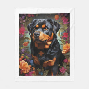 Couverture Polaire Black Labrador, Black Wings, The Enchanting Tale o