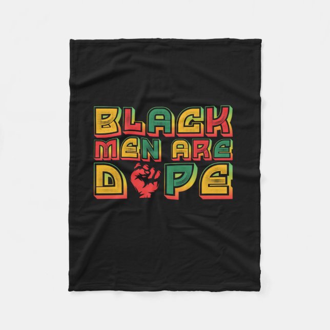 Couverture Polaire black_men_are_dope_01 (Devant)