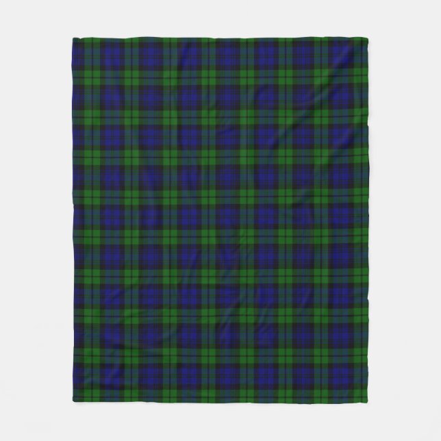 Couverture Polaire Blackwatch Tartan (Devant)