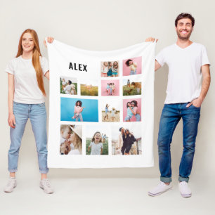 Couverture Polaire Blanc 12 photo moderne minimaliste simple