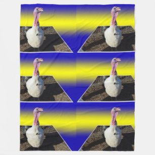 Couverture Polaire Blanc Turquie Dimensionner l'Art Popout,