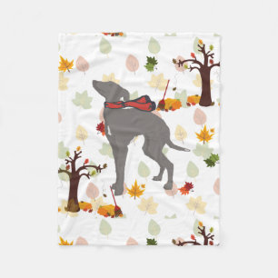 Couverture Polaire Blanche À Thon Gris Italienne, Décoration Automn