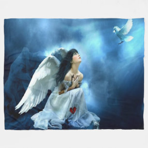 Couverture Polaire Blanche de la flotte d'Angel