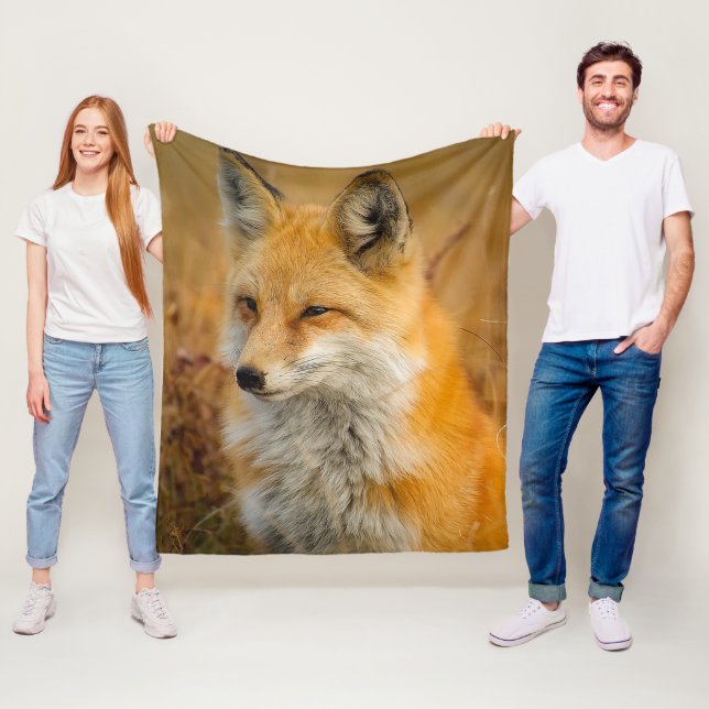 Couverture Polaire Blanche de la flotte de Fox (En situation)